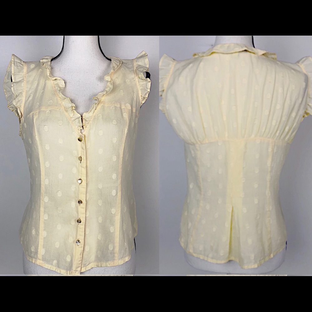 ☀️What Goes Around Comes Around for Anthropologie top size 8☀️